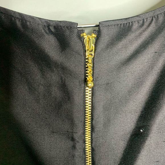 Kate Spade Black Silk Blend Dress Size 2 - Picture 5 of 11